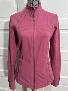 Lululemon Define Jacket *Luon Size 10 Pink Flattering Fit $138